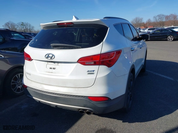 2013 Hyundai Santa Fe 2.0T Sport with VIN 5XYZUDLA9DG116837, listed as a IAAI auction lot 41789420 with 137,708 mi miles. Bid and sale history available at carsss.com. Image 4.