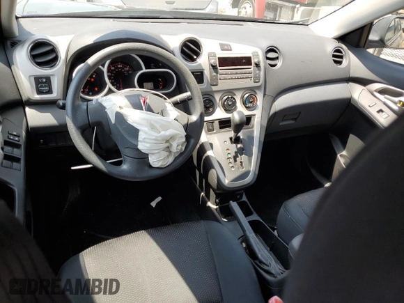 2009 Pontiac Vibe 1SA z VIN 5Y2SP67869Z456032, wystawiony jako Copart lot #62364325 z przebiegiem 70 105 mil mil oraz Czysty tytuł • Clean title. Historia ofert i sprzedaży dostępna na DreamBid. Obrazek 8.