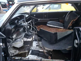 1964 Chevrolet Impala с VIN 41447Y159989, выставлен на аукционе Copart как лот 75836714 с пробегом Не указан миль и Списание • Salvage title. История ставок и продаж доступна на DreamBid. Изображение 7.