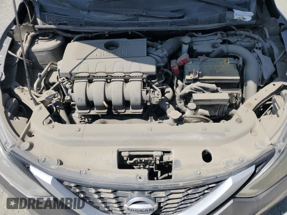 2017 Nissan Sentra S with VIN 3N1AB7APXHY290593, listed as a Copart auction lot 60475705 with 324,599 mi miles and Salvage title. Bid and sale history available at DreamBid. Image 11.