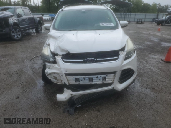 2013 Ford Escape Titanium with VIN 1FMCU0J96DUC19683, listed as a Copart auction lot 50104954 with 153,963 mi miles and Salvage Title. Bid and sale history available at carsss.com. Image 5.