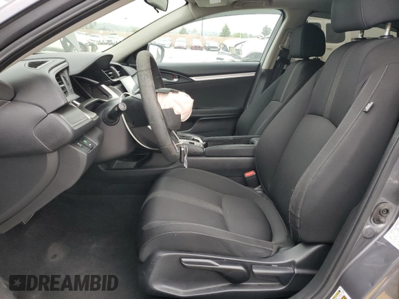 2018 Honda Civic EX with VIN 2HGFC2F77JH519708, listed as a Copart auction lot 50783365 with 88,034 mi miles and Salvage Title. Bid and sale history available at DreamBid. Image 7.