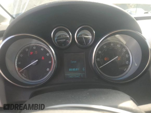 2013 Buick Verano with VIN 1G4PP5SK2D4205724, listed as a Copart auction lot 59596665 with 182,773 mi miles and Clean title. Bid and sale history available at DreamBid. Image 9.