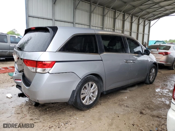 2016 Honda Odyssey EX-L with VIN 5FNRL5H64GB143629, listed as a Copart auction lot 51937415 with 113,880 mi miles and Salvage Title. Bid and sale history available at carsss.com. Image 3.