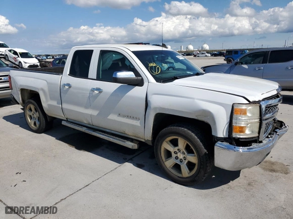 2015 Chevrolet Silverado 1500 LS with VIN 1GCRCPEH1FZ323032, listed as a Copart auction lot 47911664 with 224,515 mi miles and Salvage Title. Bid and sale history available at carsss.com. Image 4.