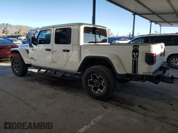 2023 Jeep Gladiator Rubicon with VIN 1C6JJTBG5PL539288, listed as a Copart auction lot 44384115 with 9,342 mi miles and Clean Title. Bid and sale history available at carsss.com. Image 2.