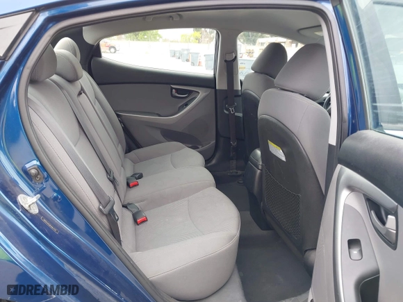 2015 Hyundai Elantra SE with VIN 5NPDH4AE6FH563724, listed as a IAAI auction lot 42082277 with 161,746 mi miles. Bid and sale history available at carsss.com. Image 8.