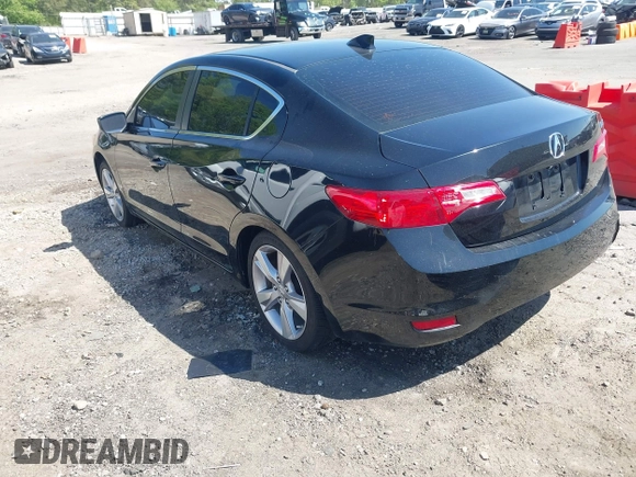 2015 Acura ILX with VIN 19VDE1F32FE000312, listed as a IAAI auction lot 41990080 with 107,251 mi miles. Bid and sale history available at carsss.com. Image 3.