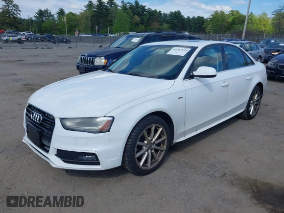 2015 Audi A4 Premium with VIN WAUDFAFL4FA016306, listed as a IAAI auction lot 42267855 with 140,647 mi miles and . Bid and sale history available at DreamBid. Image 17.