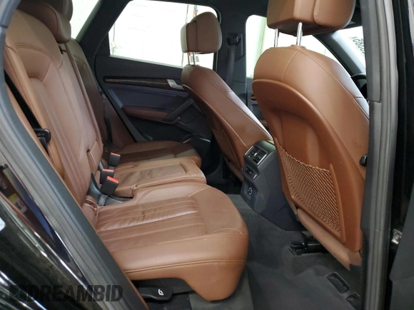2018 Audi Q5 Premium with VIN WA1ANAFY1J2161661, listed as a Copart auction lot 55223385 with 60,554 mi miles and Salvage Title. Bid and sale history available at DreamBid. Image 11.
