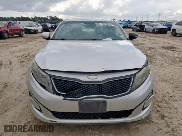2014 Kia Optima LX with VIN 5XXGM4A78EG271982, listed as a Copart auction lot 63148985 with 175,786 mi miles and Clean title. Bid and sale history available at DreamBid. Image 6.