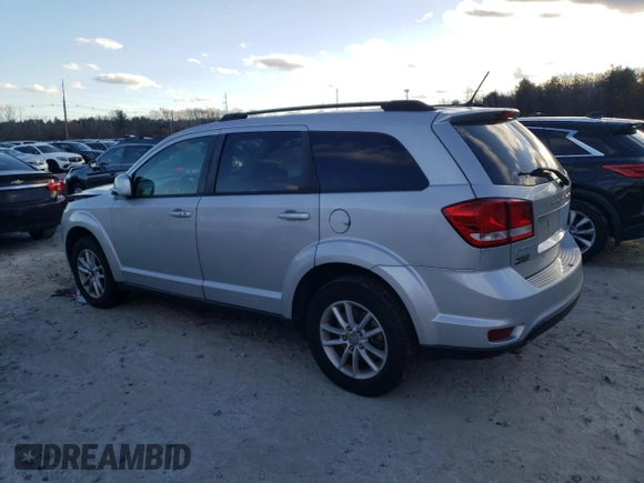 2014 Dodge Journey SXT z VIN 3C4PDDBG7ET282202, wystawiony jako Copart lot #82870614 z przebiegiem 153 404 mil mil oraz Czysty tytuł • Clean title. Historia ofert i sprzedaży dostępna na DreamBid. Obrazek 2.