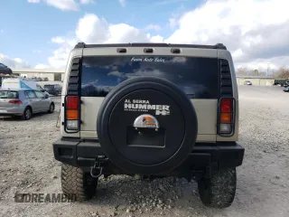 2003 Hummer H2 with VIN 5GRGN23U93H101021, listed as a Copart auction lot 87440524 with 124,826 mi miles and Clean Title. Bid and sale history available at carsss.com. Image 6.