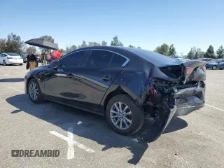 2025 Mazda 3 S with VIN 3MZBPAAM0SM453639, listed as a Copart auction lot 48355455 with 3,589 mi miles and Salvage Title. Bid and sale history available at DreamBid. Image 2.