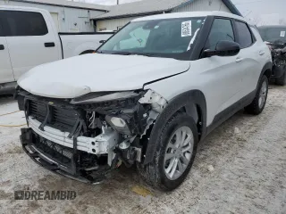 2024 Chevrolet TrailBlazer LS with VIN KL79MMS26RB209548, listed as a Copart auction lot 88534765 with 6,695 mi miles and Salvage Title. Bid and sale history available at carsss.com. Image 1.