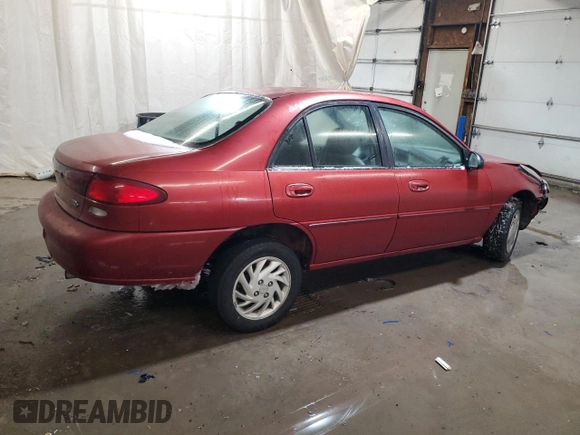 1997 Ford Escort LX with VIN 1FALP13P2VW405696, listed as a Copart auction lot 45126975 with 214,475 mi miles and Salvage Title. Bid and sale history available at carsss.com. Image 3.