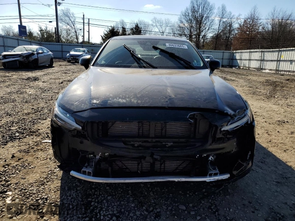 2022 Volvo S60 Momentum with VIN 7JRL12TZ7NG187205, listed as a Copart auction lot 46633665 with 15,477 mi miles and Salvage Title. Bid and sale history available at carsss.com. Image 5.