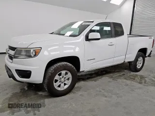 2019 Chevrolet Colorado 4WD Work Truck z VIN 1GCHTBEN2K1226743, wystawiony jako Copart lot #57409685 z przebiegiem 196 401 mil mil oraz Tytuł czysty. Historia ofert i sprzedaży dostępna na DreamBid. Obrazek 1.