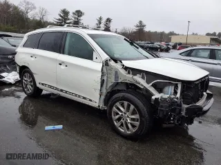 2015 Infiniti QX60 with VIN 5N1AL0MM6FC525284, listed as a Copart auction lot 50218685 with 127,093 mi miles and Clean Title. Bid and sale history available at carsss.com. Image 4.