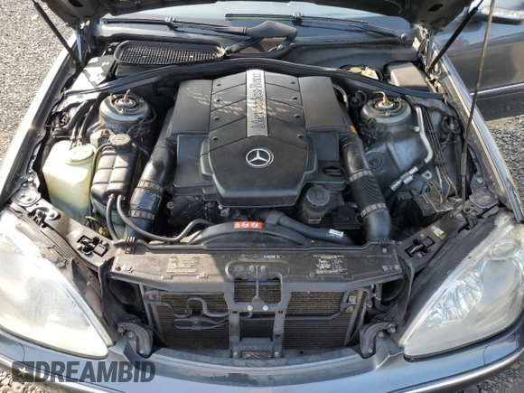 2005 Mercedes-Benz S-Class 4.3L with VIN WDBNG83J65A454791, listed as a Copart auction lot 70132074 with 221,612 mi miles and Salvage Title. Bid and sale history available at carsss.com. Image 13.