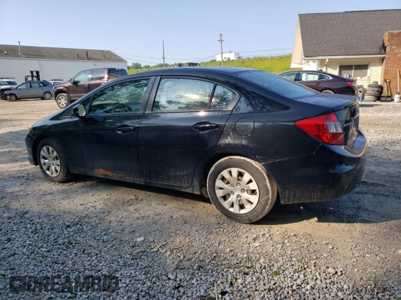 2012 Honda Civic LX с VIN 19XFB2F54CE046672, выставлен на аукционе Copart как лот 59880595 с пробегом 209 284 миль миль и Чистый • Clean title. История ставок и продаж доступна на DreamBid. Изображение 2.