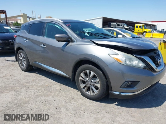 2017 Nissan Murano SL with VIN 5N1AZ2MH5HN202719, listed as a IAAI auction lot 42463161 with 83,692 mi miles and . Bid and sale history available at DreamBid. Image 1.