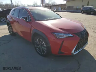 2020 Lexus UX with VIN JTHX9JBH1L2034257, listed as a Copart auction lot 45630823 with 27,044 mi miles. Bid and sale history available at carsss.com. Image 4.