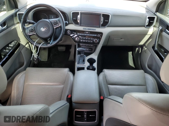 2018 Kia Sportage EX with VIN KNDPN3AC0J7322219, listed as a Copart auction lot 49298004 with 48,978 mi miles and Clean Title. Bid and sale history available at DreamBid. Image 8.