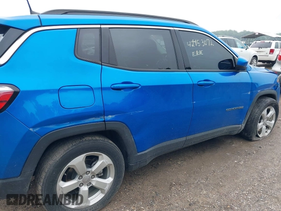 2020 Jeep Compass Latitude с VIN 3C4NJDBB6LT241125, выставлен на аукционе IAAI как лот 42453072 с пробегом 40 366 миль миль и . История ставок и продаж доступна на DreamBid. Изображение 18.