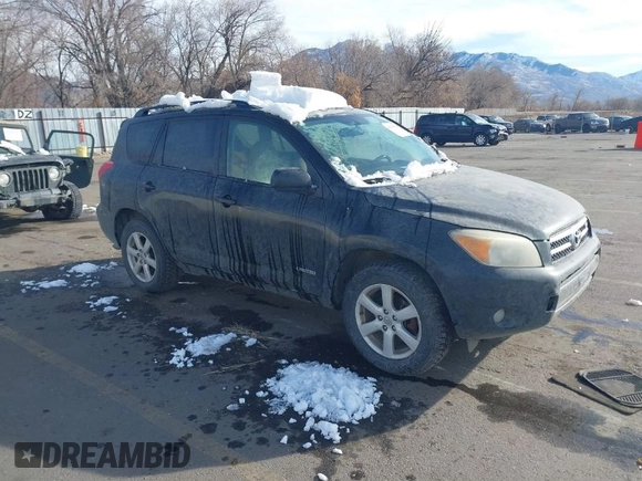 2008 Toyota RAV4 Ltd with VIN JTMBK31V385048475, listed as a IAAI auction lot 41040118 with 154,609 mi miles. Bid and sale history available at carsss.com. Image 1.