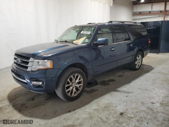 2016 Ford Expedition EL Limited with VIN 1FMJK1KT8GEF07202, listed as a Copart auction lot 47863165 with 182,096 mi miles and Clean Title. Bid and sale history available at carsss.com. Image 1.