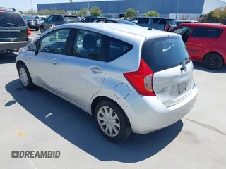 2015 Nissan Note SV with VIN 3N1CE2CP4FL409975, listed as a IAAI auction lot 42569579 with 122,714 mi miles and . Bid and sale history available at DreamBid. Image 3.