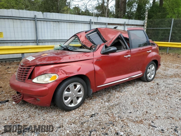 2003 Chrysler PT Cruiser Limited with VIN 3C8FY68B53T617749, listed as a Copart auction lot 48976705 with 165,514 mi miles and Salvage Title. Bid and sale history available at carsss.com. Image 1.