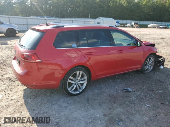 2015 Volkswagen Golf SportWagen TDI SEL with VIN 3VWCA7AU1FM509070, listed as a Copart auction lot 72637134 with 158,691 mi miles and Salvage Title. Bid and sale history available at carsss.com. Image 3.