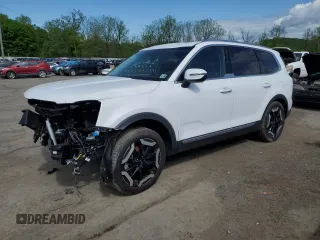2024 Kia Telluride EX X-Line z VIN 5XYP3DGCXRG470685, wystawiony jako Copart lot #56004395 z przebiegiem 14 401 mil mil oraz Szkoda całkowita • Salvage title. Historia ofert i sprzedaży dostępna na DreamBid. Obrazek 1.