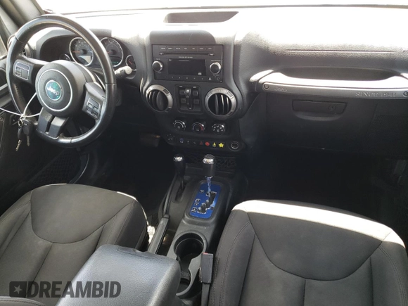 2018 Jeep Wrangler JK Unlimited Sport S with VIN 1C4BJWDG3JL926795, listed as a Copart auction lot 55535224 with 53,377 mi miles and Salvage Title. Bid and sale history available at carsss.com. Image 8.