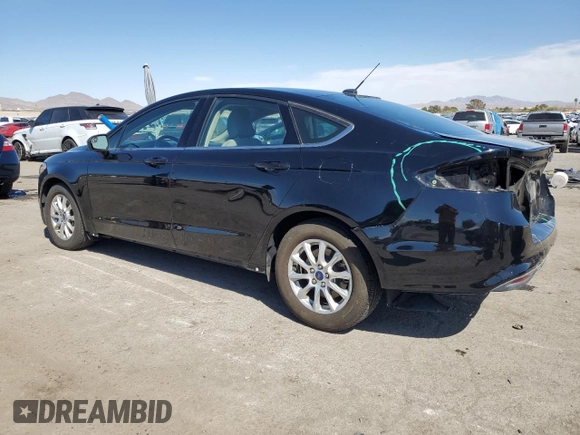 2017 Ford Fusion S with VIN 3FA6P0G79HR368204, listed as a Copart auction lot 49282175 with 75,931 mi miles and Salvage Title. Bid and sale history available at DreamBid. Image 2.