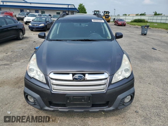 2013 Subaru Outback Premium with VIN 4S4BRBGC4D3284999, listed as a Copart auction lot 60265345 with 119,849 mi miles and Clean title. Bid and sale history available at DreamBid. Image 5.
