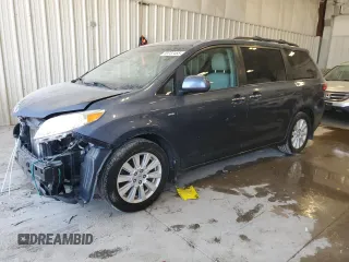 2017 Toyota Sienna XLE с VIN 5TDDZ3DC1HS159034, выставлен на аукционе Copart как лот 59737455 с пробегом 90 925 миль миль и Чистый • Clean title. История ставок и продаж доступна на DreamBid. Изображение 1.