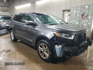 2015 Ford Edge SEL with VIN 2FMTK4J97FBB14785, listed as a Copart auction lot 51090775 with 161,710 mi miles and Salvage Title. Bid and sale history available at carsss.com. Image 4.
