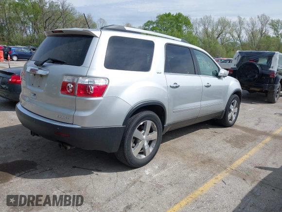 2011 GMC Acadia SLT2 with VIN 1GKKVSEDXBJ418519, listed as a IAAI auction lot 41995970 with 189,265 mi miles. Bid and sale history available at carsss.com. Image 4.