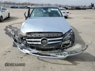 2015 Mercedes-Benz C-Class C 300 with VIN 55SWF4JB3FU072870, listed as a Copart auction lot 45989365 with 80,019 mi miles and Salvage Title. Bid and sale history available at carsss.com. Image 5.