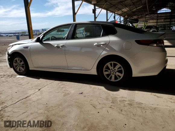 2016 Kia Optima LX with VIN KNAGT4L38G5106693, listed as a Copart auction lot 53914455 with 0 mi miles and Salvage Title. Bid and sale history available at carsss.com. Image 2.