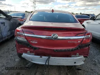 2015 Buick Regal Premium II with VIN 2G4GR5GX9F9129644, listed as a Copart auction lot 74641294 with 49,635 mi miles and Salvage Title. Bid and sale history available at carsss.com. Image 6.
