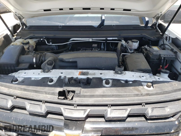 2022 Chevrolet Colorado 2WD Work Truck with VIN 1GCGSBEA2N1301022, listed as a Copart auction lot 58419155 with 80,859 mi miles and Salvage title. Bid and sale history available at DreamBid. Image 11.