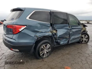 2016 Honda Pilot EX-L with VIN 5FNYF6H7XGB108661, listed as a Copart auction lot 51408145 with 125,803 mi miles and Salvage Title. Bid and sale history available at carsss.com. Image 3.