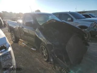 2015 Chevrolet Silverado 1500 Work Truck with VIN 1GCNCPEH0FZ302445, listed as a Copart auction lot 76939754 with 0 mi miles and Salvage Title. Bid and sale history available at carsss.com. Image 4.