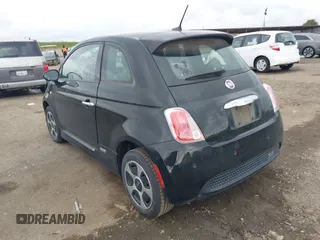 2016 FIAT 500e with VIN 3C3CFFGEXGT221901, listed as a IAAI auction lot 41729467 with 19,742 mi miles. Bid and sale history available at carsss.com. Image 3.