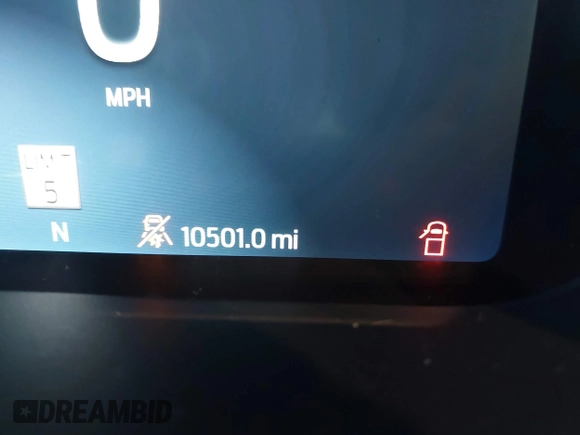 2023 Ford F-150 Lightning Pro with VIN 1FT6W1EV7PWG33511, listed as a IAAI auction lot 41761149 with 10,501 mi miles and . Bid and sale history available at DreamBid. Image 7.