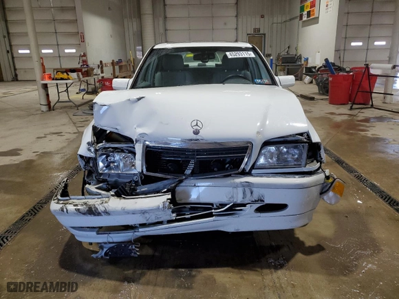 1998 Mercedes-Benz C-Class with VIN WDBHA29G9WA608757, listed as a Copart auction lot 45293115 with 114,643 mi miles and Salvage Title. Bid and sale history available at carsss.com. Image 5.